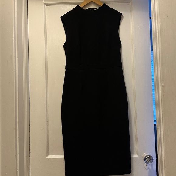 Boden Black Textured Fabric Women’s Dress - US8R - Picture 1 of 6